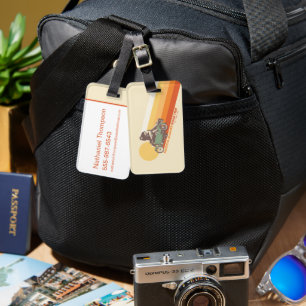 Étiquette À Bagage HARRY POTTER™   Hagrid Magical Summer Road Trip