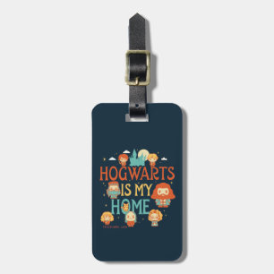 ÉTIQUETTE À BAGAGE HARRY POTTER™   HOGWARTS™ EST MA MAISON