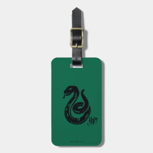 Étiquette À Bagage Harry Potter   Icône de serpent de Serpentard