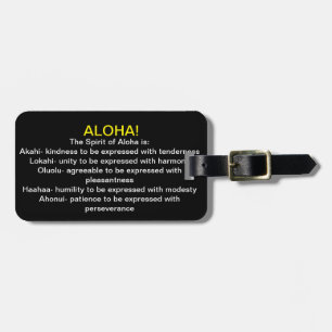 Étiquette À Bagage Hawaii Aloha
