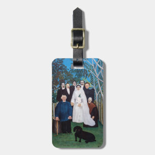 Étiquette À Bagage Henri Rousseau - La fête de mariage
