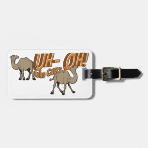 Étiquette À Bagage Heu OH Camel de la Journée Hump qui s'occupe