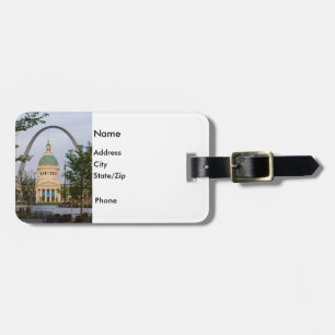 Étiquette À Bagage Histoire de Saint-Louis