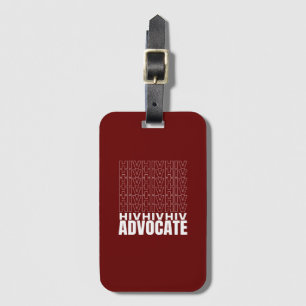 Étiquette À Bagage HIV HIV HIV HIV HIV HIV Advocate