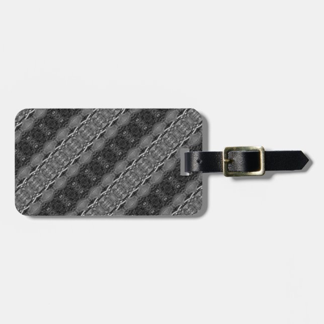 Étiquette À Bagage Hosta La Vista Too B&W (Devant horizontal)