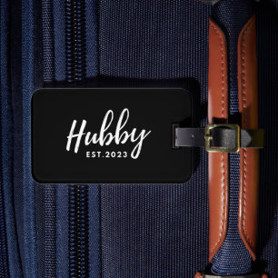 Étiquette À Bagage Hubby Est 2023 - groomsmen