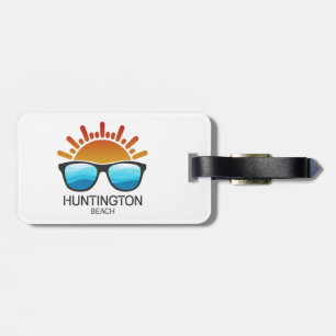 Étiquette À Bagage Huntington Beach Caroline du Sud Lunettes de solei