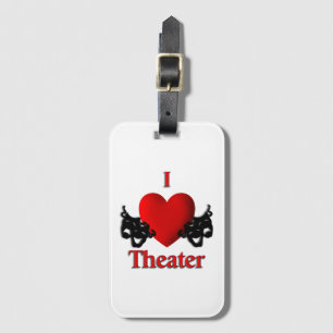 Étiquette À Bagage I Heart Theatre
