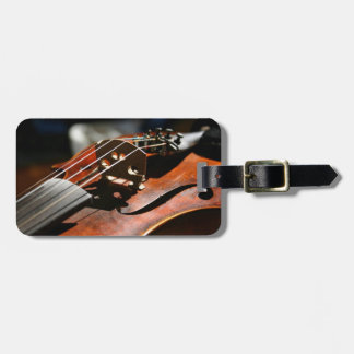Étiquette À Bagage Identification de voyage de caisse de violon de
