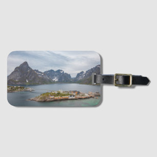 Étiquette À Bagage Iles Lofoten Norvège