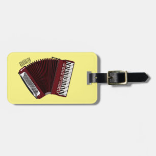 Étiquette À Bagage Illustration d'accordion