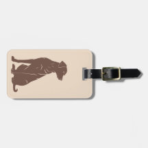 Illustration de la silhouette du labrador noir