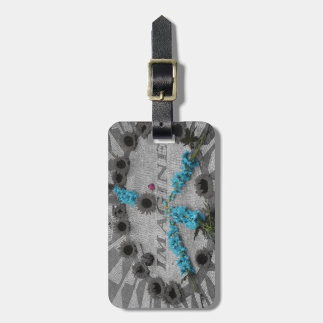 Étiquette À Bagage Imaginez (Devant Vertical)