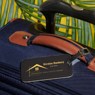 Étiquette À Bagage Immobilier professionnel élégant