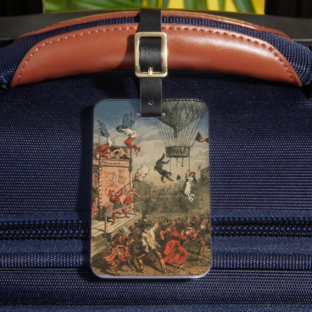 Étiquette À Bagage Impression Humoristique D'Un Interprète Théâtral (Insitu Rectoal 2)