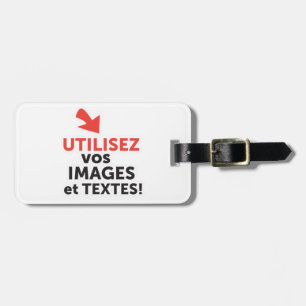 Étiquette À Bagage Imprimer vos designs en ligne do-it-yourself en Fr