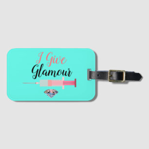 Étiquette À Bagage Infirmière glamour abattu drôle médical