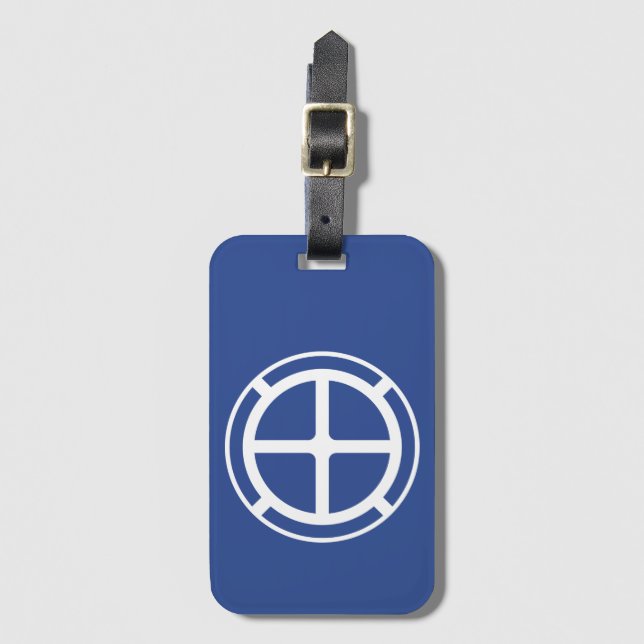 Étiquette À Bagage Insigne de la 35e division d'infanterie (Devant Vertical)