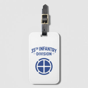 Étiquette À Bagage Insigne de la 35e division d'infanterie