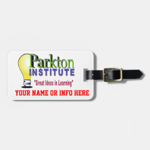 ÉTIQUETTE À BAGAGE INSTITUT DE PARKTON
