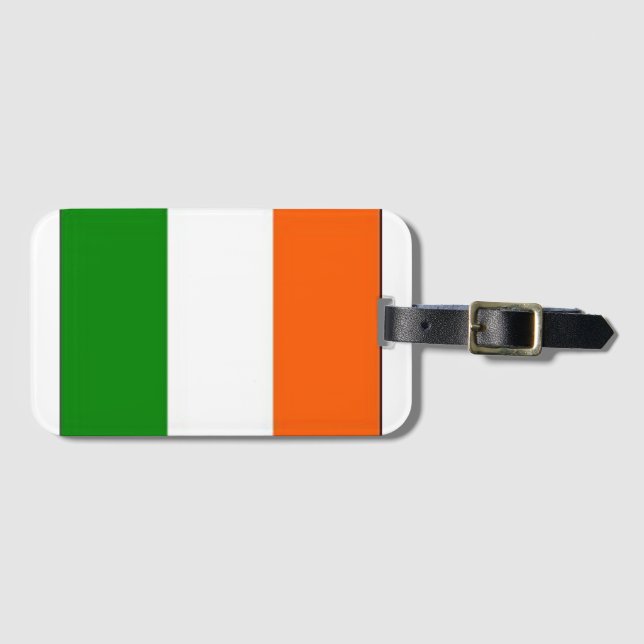 Étiquette À Bagage Irlandais, Irlande (Devant Horizontal)