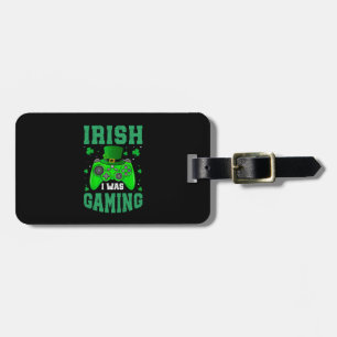 Étiquette À Bagage Irlandais Je Jouais