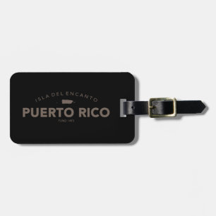 Étiquette À Bagage Isla del Encanto, Porto Rico