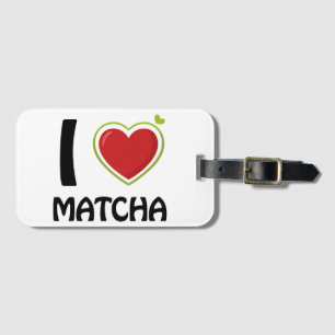 Étiquette À Bagage J'adore Matcha T-Shirt