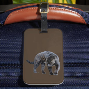 Étiquette À Bagage Jaguar Diablo marque bagage marron