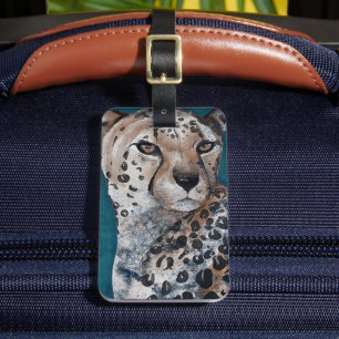 Étiquette À Bagage Jaguar élégant