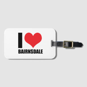 Étiquette À Bagage J'aime Bairnsdale