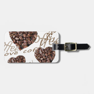 Étiquette À Bagage J'Aime Le Café ! !