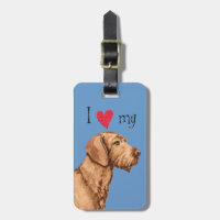 J'aime mon Vizsla à poils durs