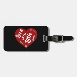 Étiquette À Bagage J'aime toutes les petites choses design