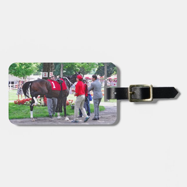 Étiquette À Bagage James Bond et Waco (Devant horizontal)