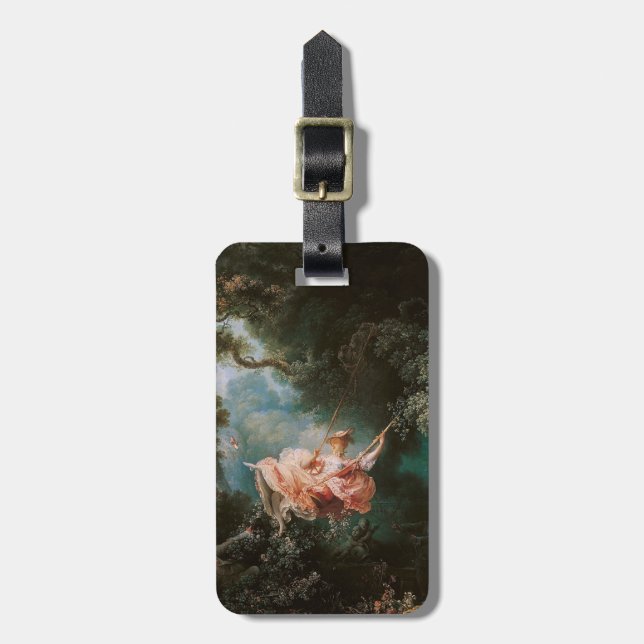Étiquette À Bagage Jean-Honoré Fragonard, La Coupe (Devant Vertical)