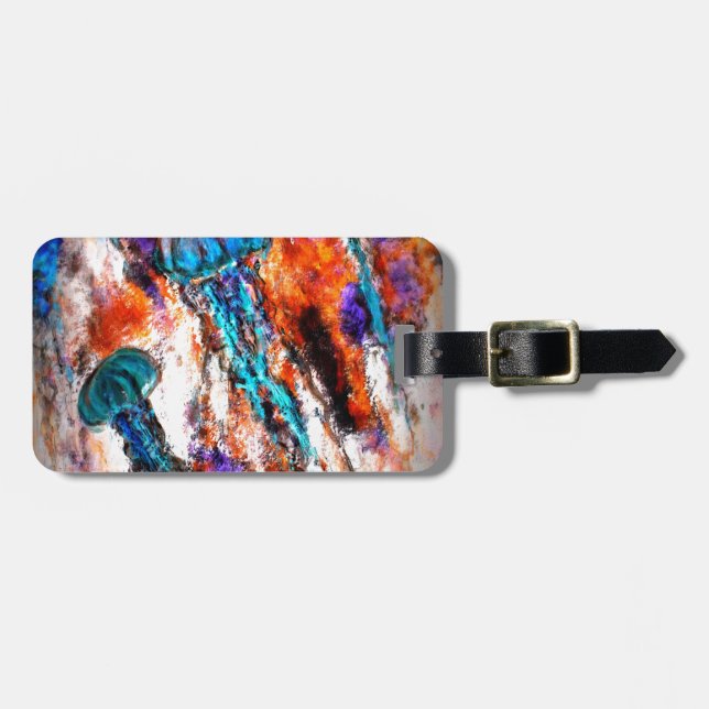 Étiquette À Bagage Jellyfish (Devant horizontal)