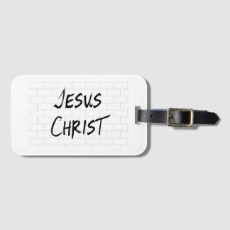 Étiquette À Bagage Jésus-Christ
