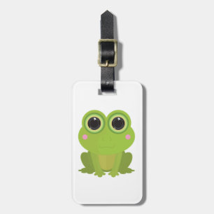 Étiquette À Bagage Jeu de grenouille