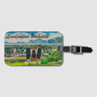 Étiquette À Bagage Jeunesse rurale