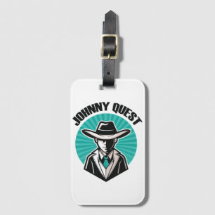 Étiquette À Bagage Johnny Quest