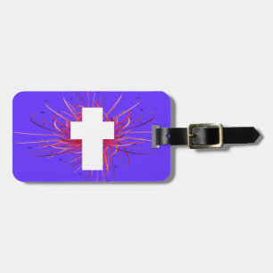 Étiquette À Bagage JOIE ! dans la croix