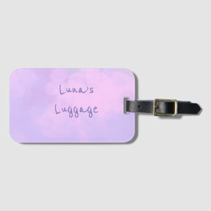 Étiquette À Bagage Joli Motif Art