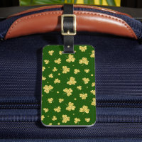 JOLIMENT VERT & OR SHAMROCKS CELTIQUES IRLANDAIS