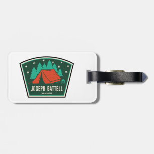 Étiquette À Bagage Joseph Battell Wilderness Vermont Camping