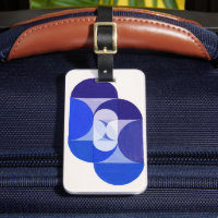 Joseph Schillinger Key Blue. géométrique Abstraite