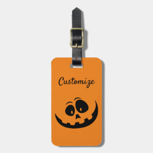 Étiquette À Bagage Joyeux Jack O'lantern Thunder_Cove