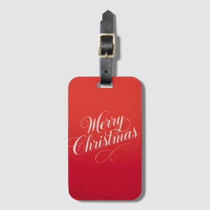 Étiquette À Bagage Joyeux Nouvel An Joyeux Noël Période des Fêtes