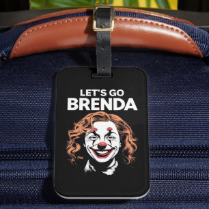 Étiquette À Bagage Kamala Clown Allons-y Brenda
