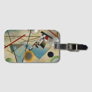 Étiquette À Bagage Kandinsky Composition Peinture Abstraite